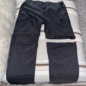 Columbia Men's Black Zip-Off Cargo Pants